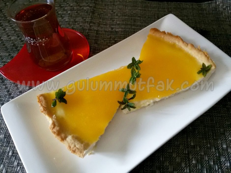 Portakallı Tart - 1