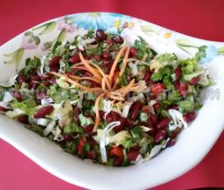 Meksika Fasulyesi Salatası - 1