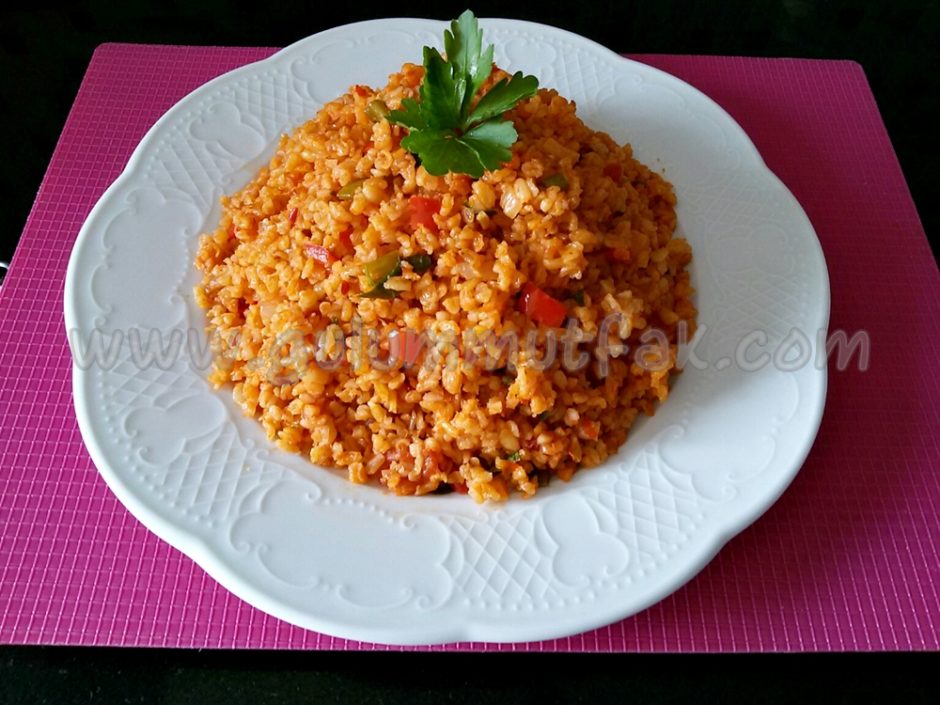 Sebzeli Bulgur Pilavı - 1