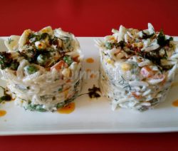 Yoğurtlu Makarna Salatası - 1